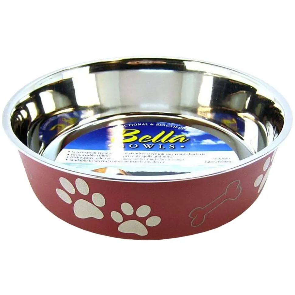 Loving Pets Classic Dog Bowl Merlot Small