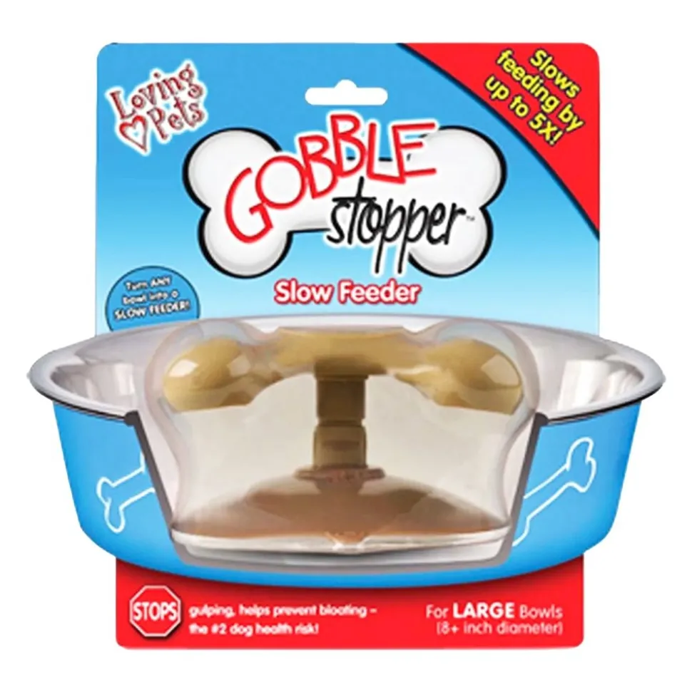 Loving Pets Gobblestopper Slow Feeder for Dogs Large