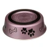 Loving Pets Metallic Dog Bowl Grape Small