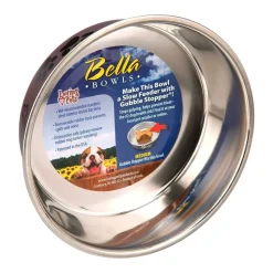 Loving Pets Metallic Dog Bowl Grape Small
