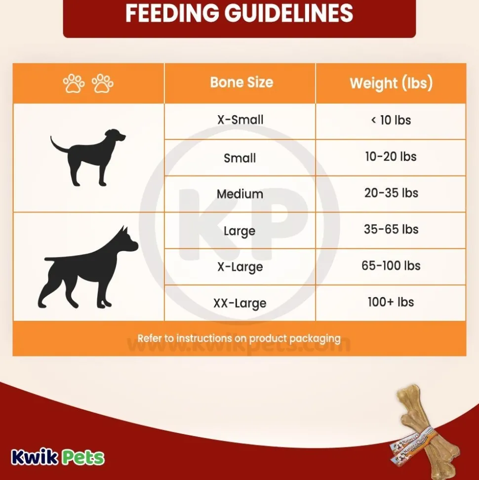 Loving Pets Pressed Rawhide Bone Dog Treat 8-in
