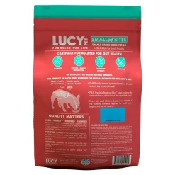 Lucy Pet Products Grain-Free Small Bites Small Breed Dry Dog Food Salmon, Pumpkin & Quinoa 4.5-lb