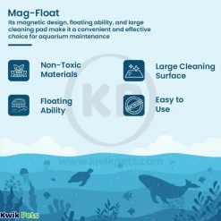 Mag-Float Floating Aquarium Acrylic Cleaner Large