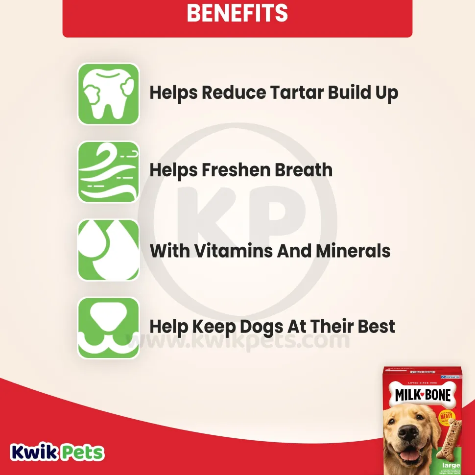 Milk-Bone Dog Biscuits Original Large 24-oz