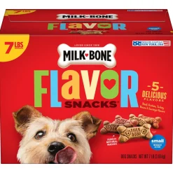 Milk-Bone Flavor Snacks Dog Treats Small/Medium 7-lb