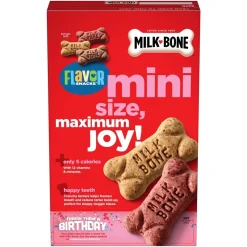 Milk-Bone Flavor Snacks Dog Treats Mini 15-oz
