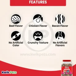 Milk-Bone Flavor Snacks Dog Treats Mini 36-oz