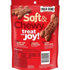 Milk-Bone Soft & Chewy Beef & Filet Mignon Dog Treats 5.6-oz