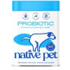 Native Pet Probiotic Vet-Formulated Powder Digestive Supplement for Dogs 4.1-oz