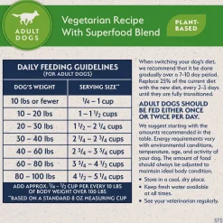 Natural Balance Pet Foods L.I.D Plant Powered Vegan-Friendly Vegetarian Recipe Dry Dog Food 4-lb