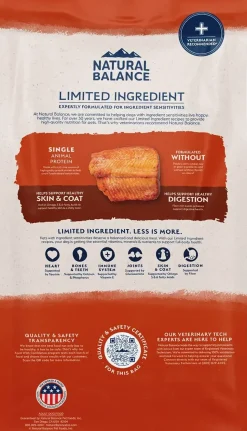 Natural Balance Pet Foods Limited Ingredient Adult Dry Dog Food Salmon & Sweet Potato 12-lb