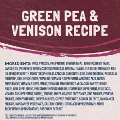Natural Balance Pet Foods Limited Ingredient Reserve Grain Free Dry Cat Food Green Pea & Venison 8-lb