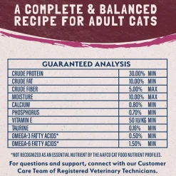 Natural Balance Pet Foods Limited Ingredient Reserve Grain Free Dry Cat Food Green Pea & Venison 4-lb