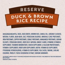 Natural Balance Pet Foods Limited Ingredient Reserve Canned Dog Food Duck & Brown Rice 13-oz