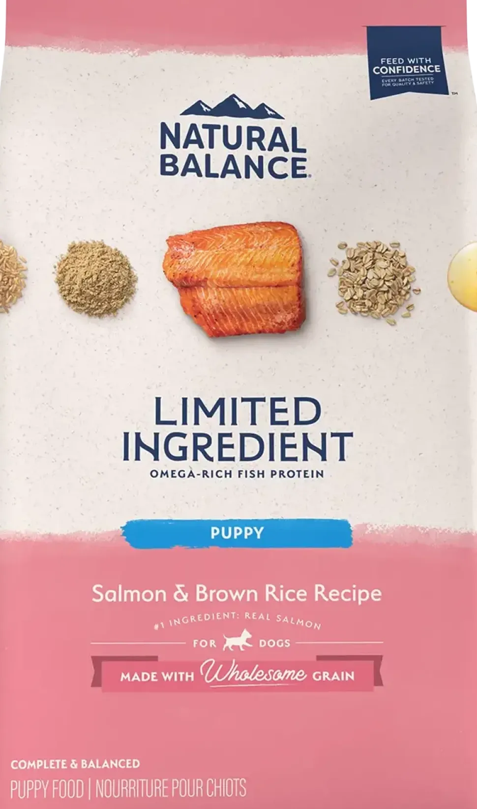 Natural Balance Pet Foods Limited Ingredient Puppy Dry Food Salmon & Brown Rice 24-lb
