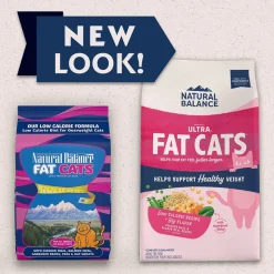 Natural Balance Pet Foods Original Ultra Fat Cats Dry Cat Food Chicken Meal & Salmon Meal 6-lb