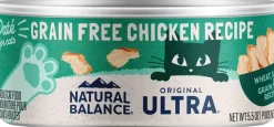 Natural Balance Pet Foods Original Ultra Grain Free Canned Cat Food Chicken 5.5-oz