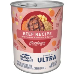 Natural Balance Pet Foods Original Ultra Abundance Canned Dog Food Beef 13-oz
