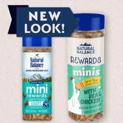 Natural Balance Pet Foods Rewards Minis Soft & Meaty Dog Treats Chicken 5.3-oz