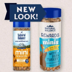 Natural Balance Pet Foods Rewards Minis Soft & Meaty Dog Treats Turkey 5.3-oz