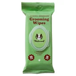 Natural Dog Company Grooming Dog Wipes 50 Count