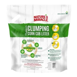 Nature's Miracle Tough Odor Bio-Enzymatic Formula Premium Clumping Corn COB Litter 18-lb