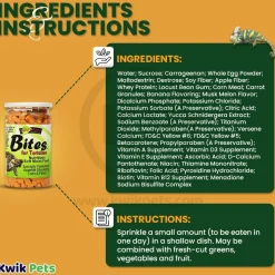 Nature Zone Tortoise Nutri Bites Gel Food 9-oz