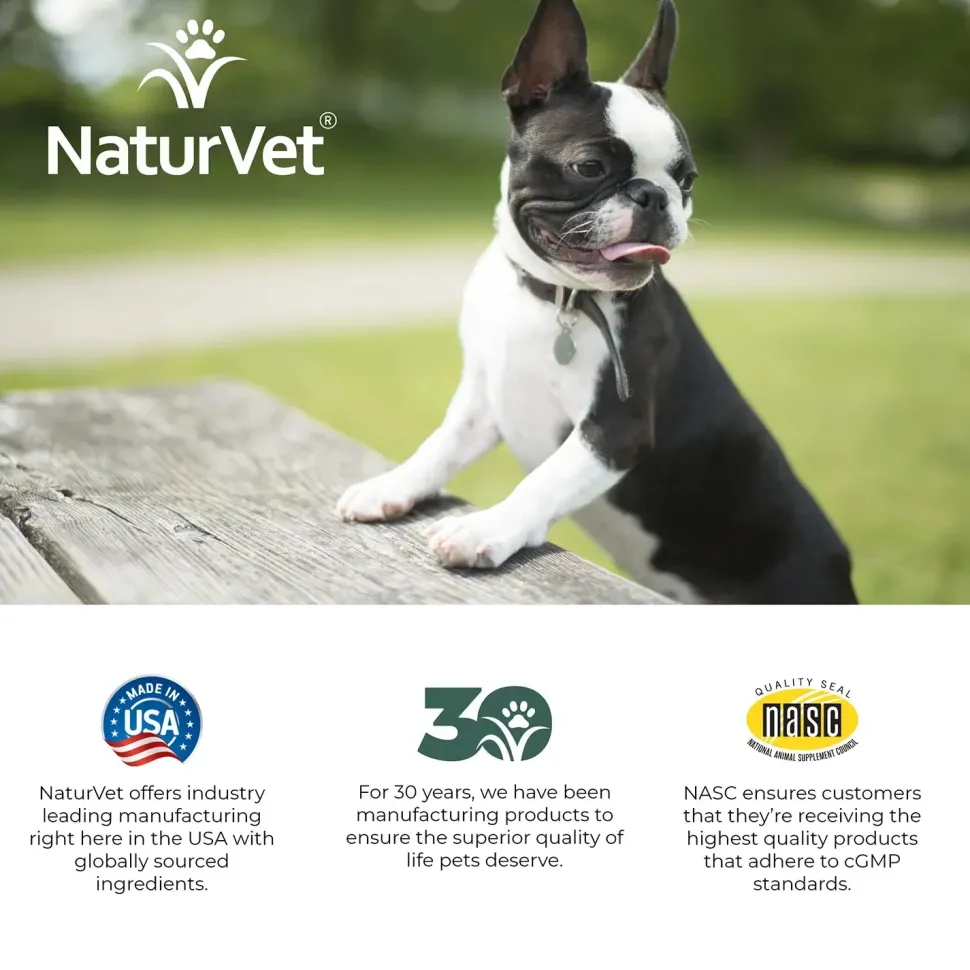 NaturVet Advanced Probiotic & Enzymes Powder for Dogs & Cats 4-oz