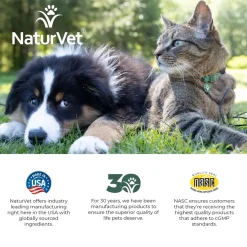 NaturVet All-in-One Daily Essentials Powder for Dogs & Cats 13-oz