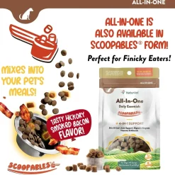 NaturVet All-in-One Soft Chews for Dogs 60 Count 8.4-oz