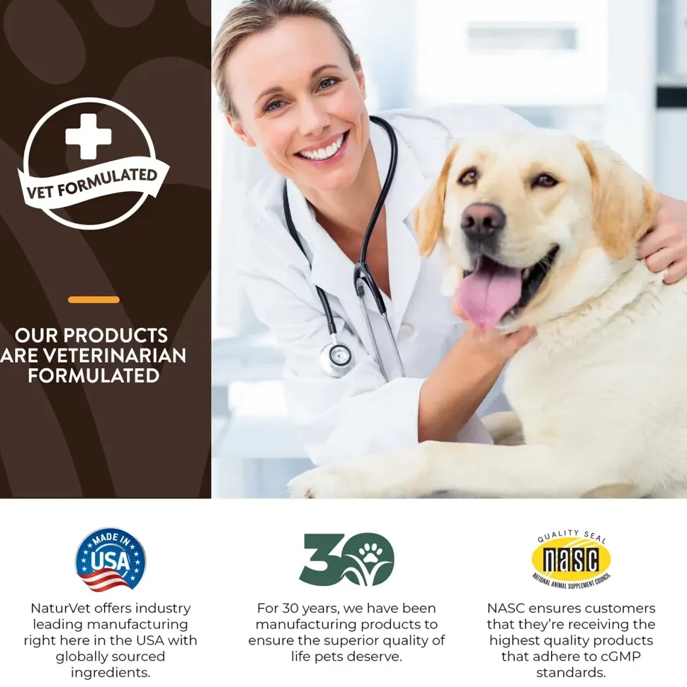 NaturVet Breed Specific Toy & Small Breeds Soft Chew Supplement for Dogs 60 Count 4.6-oz
