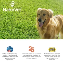 NaturVet GrassSaver Dog Biscuits Peanut Butter 22.2-oz