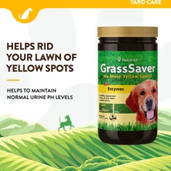 NaturVet GrassSaver Dogs Chewable Wafers 300 Count 21-oz