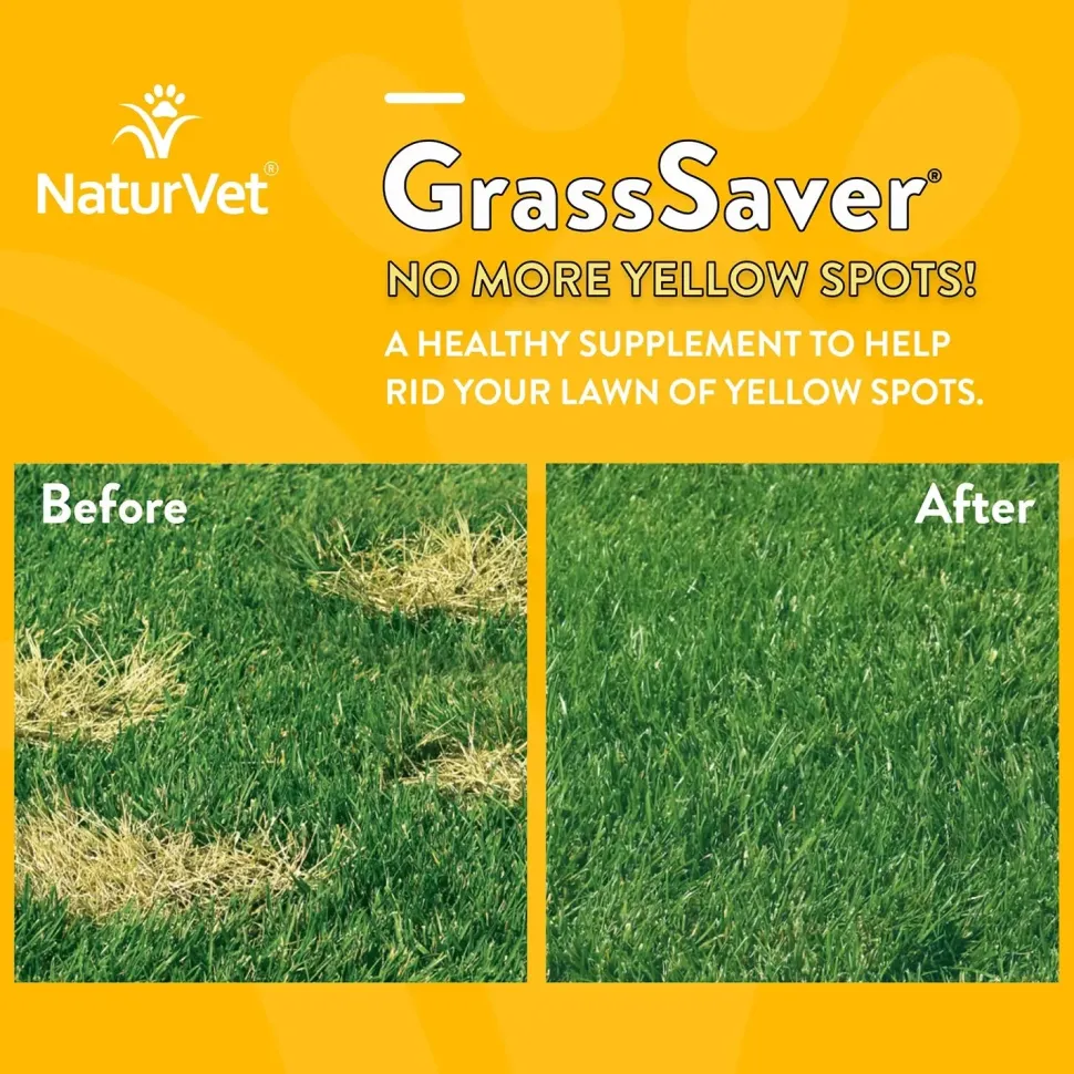NaturVet GrassSaver Soft Chews for Dogs 120 Count 8.46-oz
