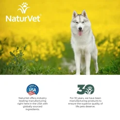 NaturVet Hemp 2-in-1 Shampoo & Conditioner for Dogs 16-oz