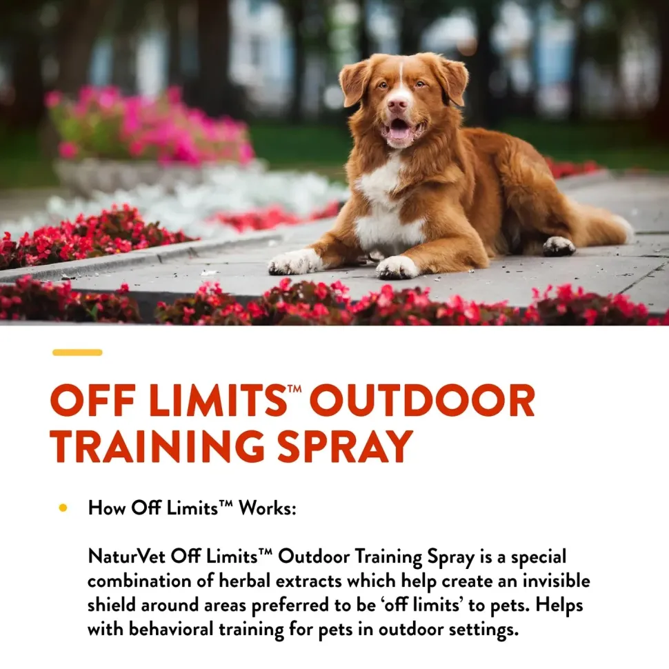 NaturVet Off Limits Training Spray for Dogs & Cats 32-oz