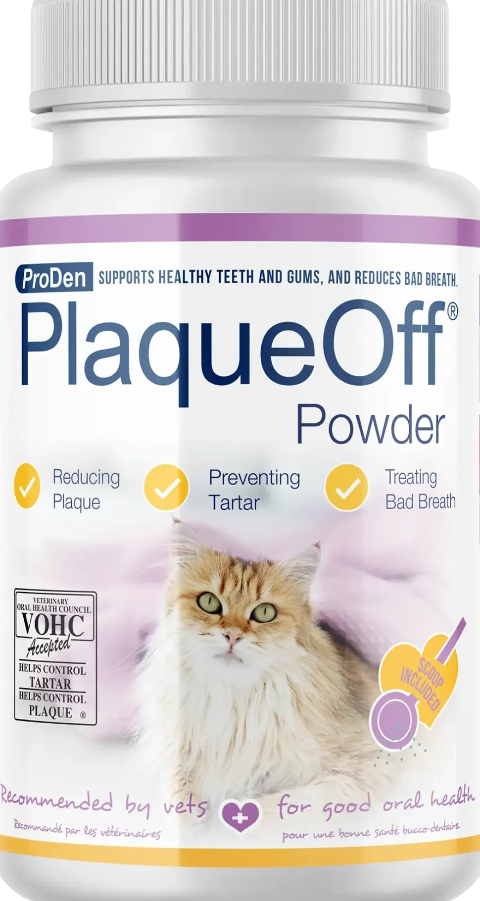 NaturVet Proden PlaqueOff Powder for Cats 40g