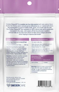NaturVet ProDen PlaqueOff Scoopables Cat Dental Treats 45 Count 5.5-oz