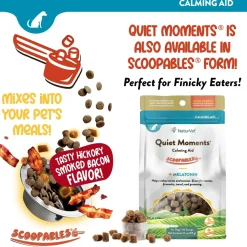 NaturVet Quiet Moments Time Release Tasty Chewable Tablets for Dogs 30 Count 3.1-oz
