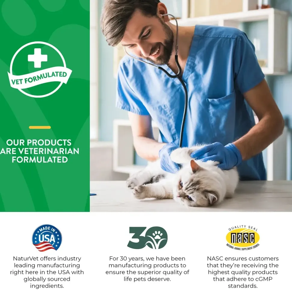 NaturVet Scoopables Hairball Aid for Cats 5.5-oz