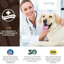 NaturVet Sport & Working Breed-Specific Supplement Soft Chews for Dogs 50 Count 8.8-oz