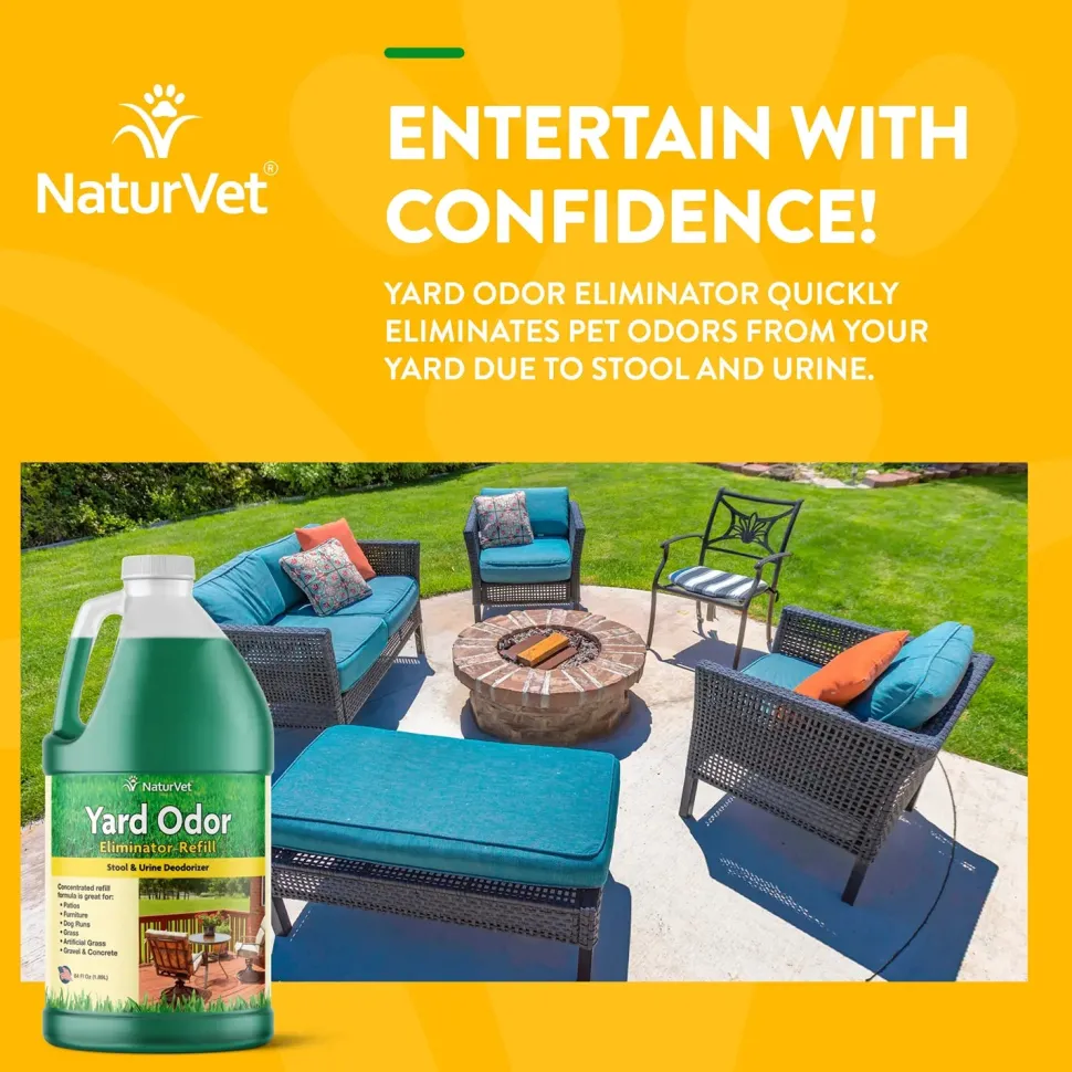 NaturVet Yard Odor Eliminator Refill 64-oz