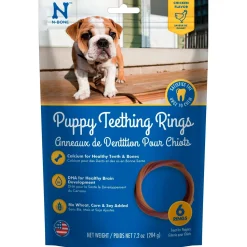 N-Bone Puppy Teething Rings Chicken 6 Count 7.2-oz