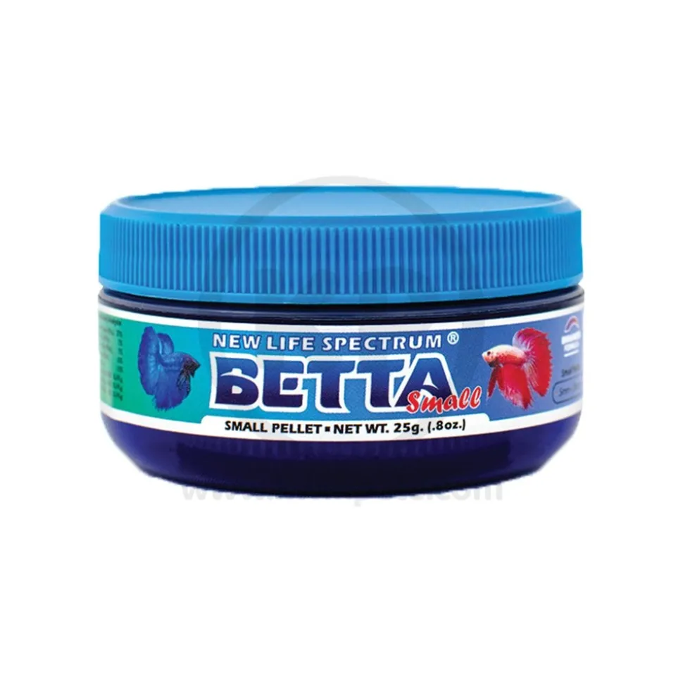 New Life Spectrum Betta Small Pellets Fish Food 0.8-oz