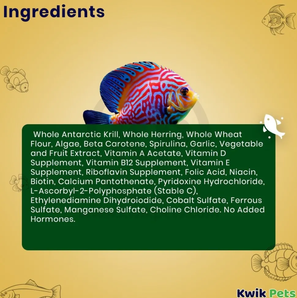 New Life Spectrum Color Enhancing Tropical Fish Food 2mm - 2.5mm Medium 600g
