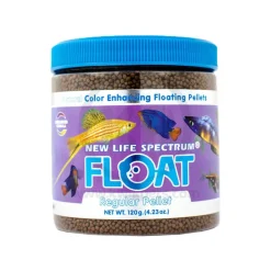 New Life Spectrum Float Pellets Fish Food Regular 4.23-oz