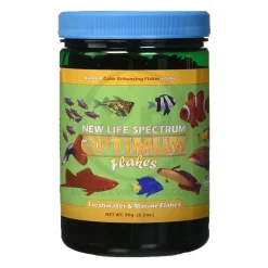 New Life Spectrum Optimum Flakes Fish Food 3.2-oz