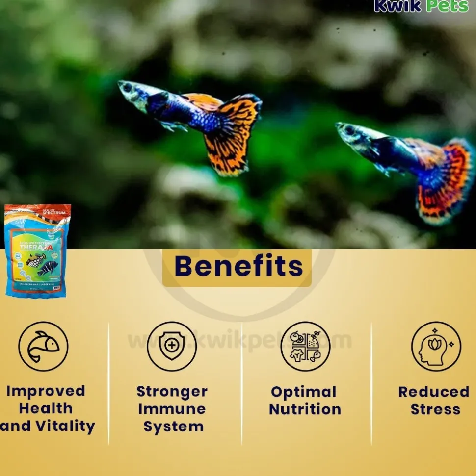 New Life Spectrum Thera+A Color Enhancing Fish Food 3-mm Large 600g