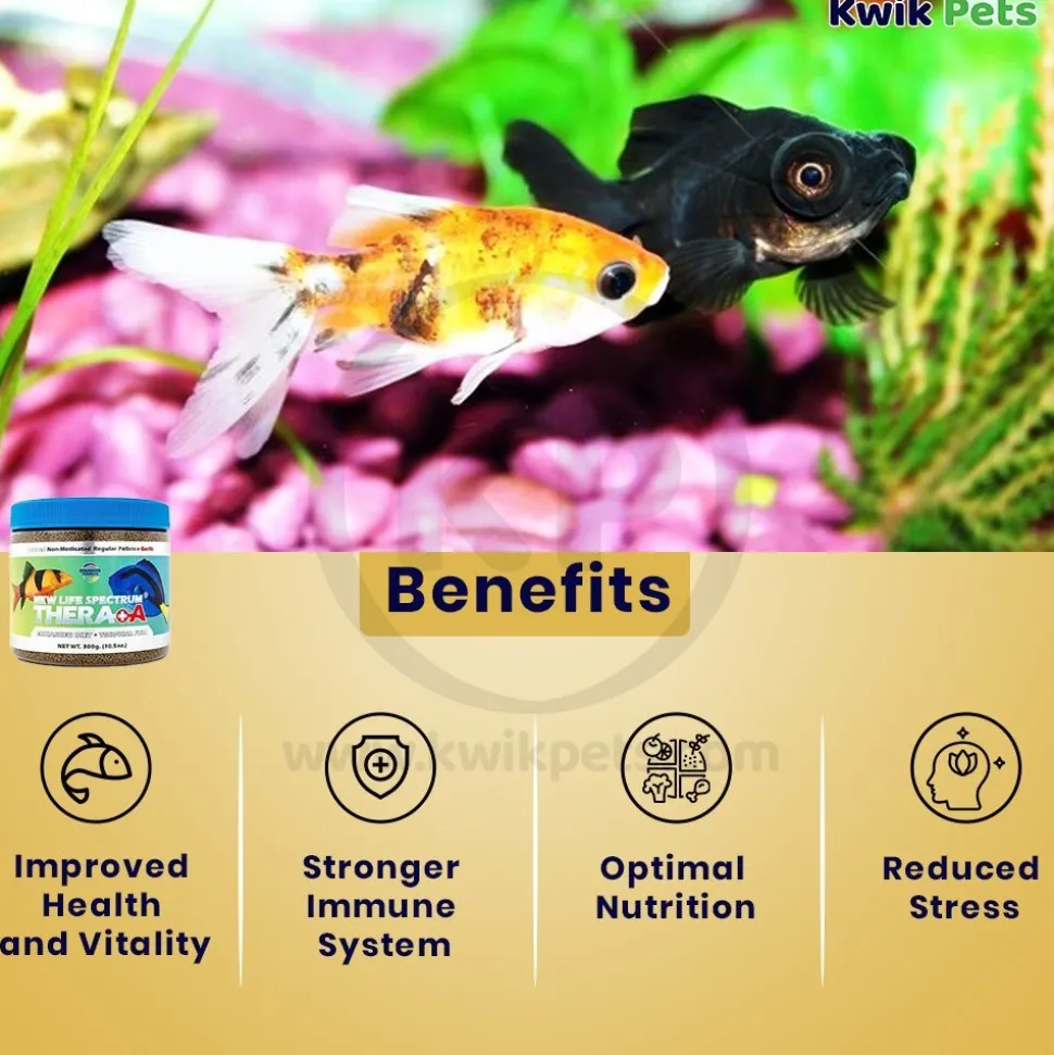 New Life Spectrum Thera+A Pellets Fish Food Medium 10.5-oz