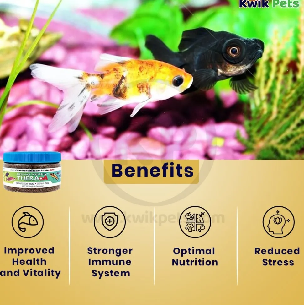 New Life Spectrum Thera+A Pellets Fish Food Small 2.1-oz